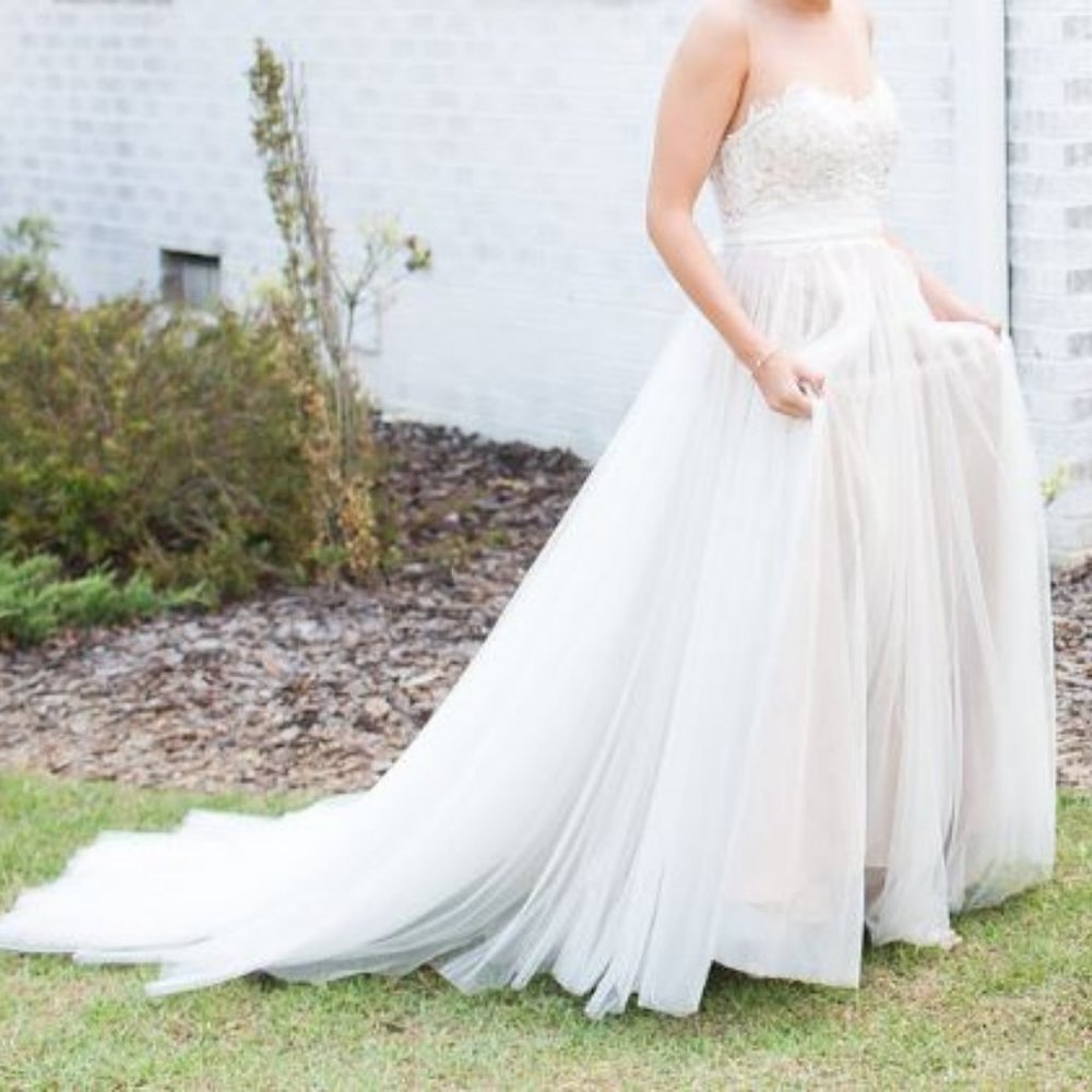 BHLDN WILLOWBY Penelope Gown Wedding Dress
